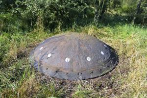 Ligne Maginot - ROCHONVILLERS - A8 - (Ouvrage d'artillerie) - Bloc 1
Tourelle de mitrailleuses