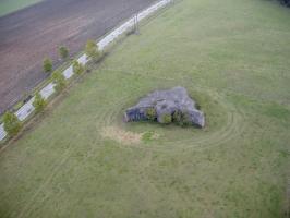 Ligne Maginot - CEZF-15 - C3 - FAULQUEMONT - (Blockhaus lourd type STG / STG-FCR - Double) - Vue aérienne du bloc.