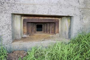 Ligne Maginot - TATTENHOLZ 3 - (Blockhaus pour arme infanterie) - La trémie dont le blockhaus est équipée