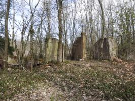 Ligne Maginot - TETING CAMP - (Camp de sureté) - Les ruines des baraquements