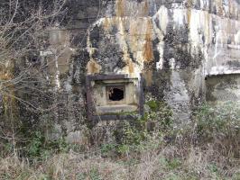 Ligne Maginot - MC07 - STG R - (Casemate d'infanterie - Double) - Le créneau FM de défense arrière.