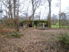 Ligne Maginot - STG 14 - MC15B - MC10 - (Casemate d'infanterie - double) - Entrée du matériel