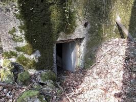 Ligne Maginot - NONNENWALD 2 - (Blockhaus pour canon) - L'entrée de personnel