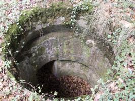 Ligne Maginot - CT26 - (Cuve pour arme d'infanterie) - Emplacement de la tourelle