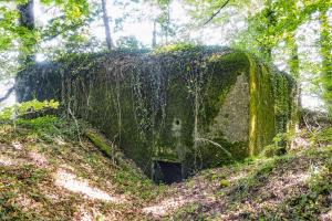 Ligne Maginot - UBERNIED 8 - (Blockhaus pour canon) - L'entrée du personnel