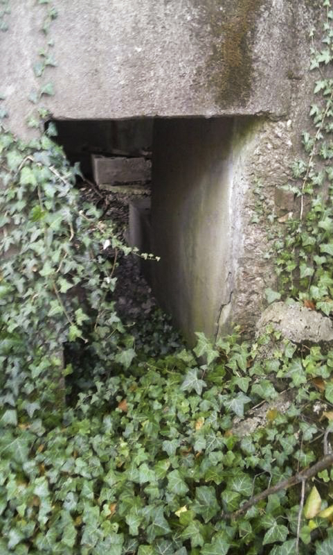 Ligne Maginot - STOCKEN 1 - (Blockhaus pour canon) - L'entrée des hommes
