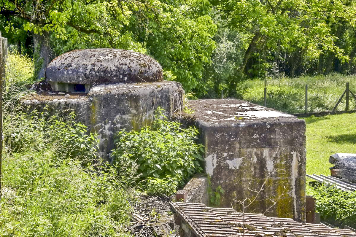 Ligne Maginot - B22 - ECLUSE 66 SUD - (Blockhaus pour arme infanterie) - La coupole pour mitrailleuse