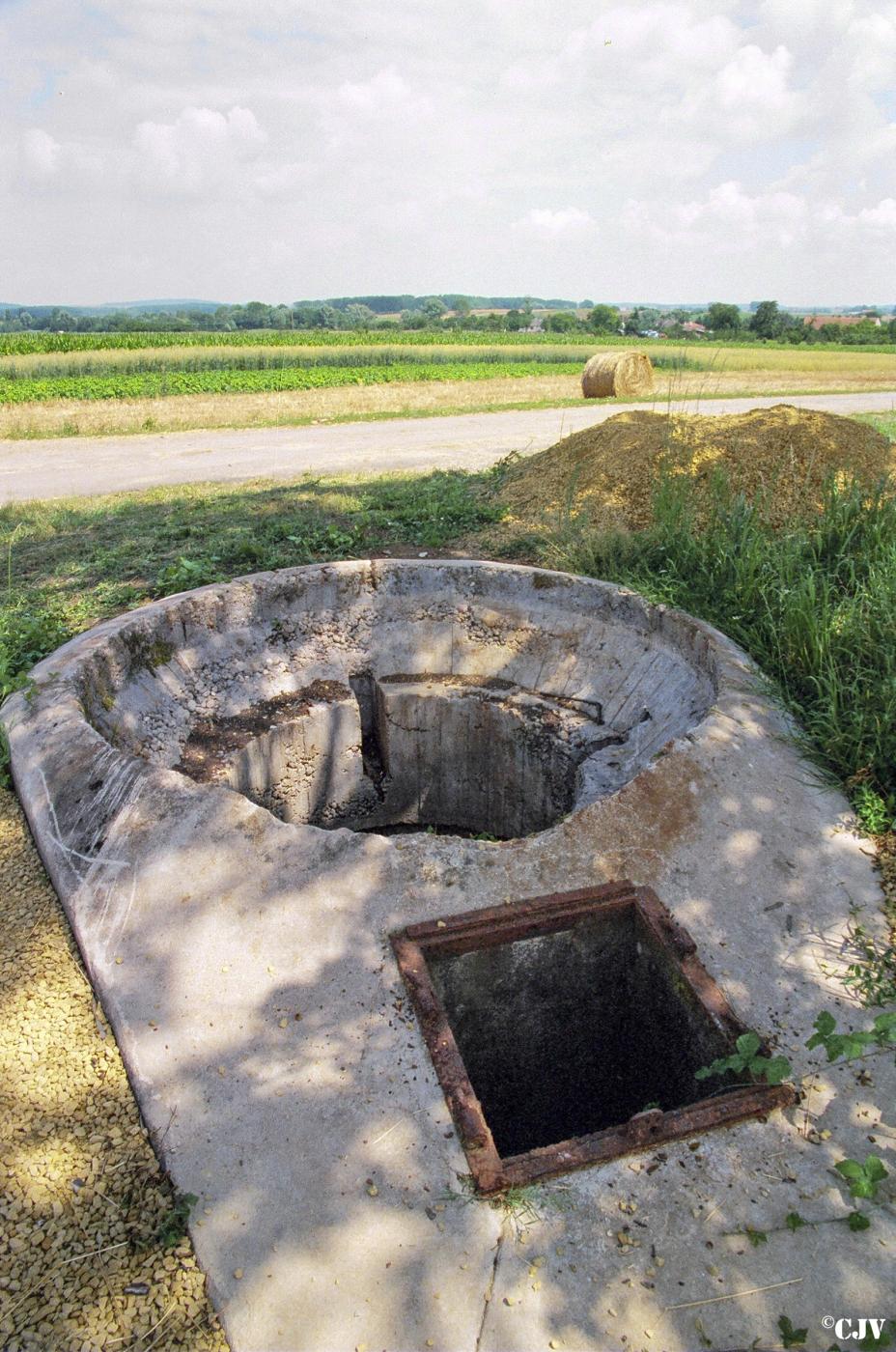 Ligne Maginot - Cuve pour tourelle démontable At27 - 