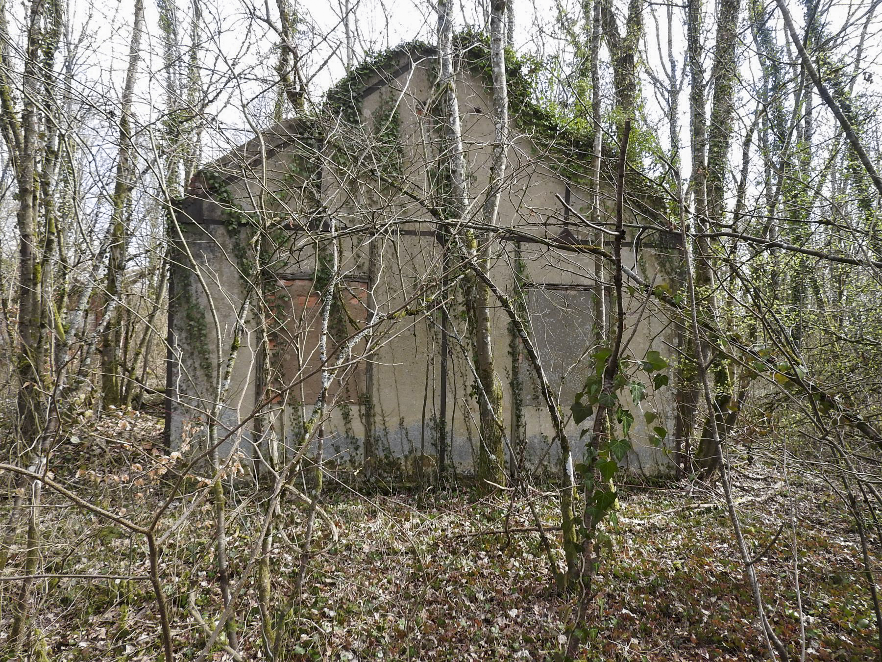 Ligne Maginot - TETING CAMP - (Camp de sureté) - Les ruines des baraquements