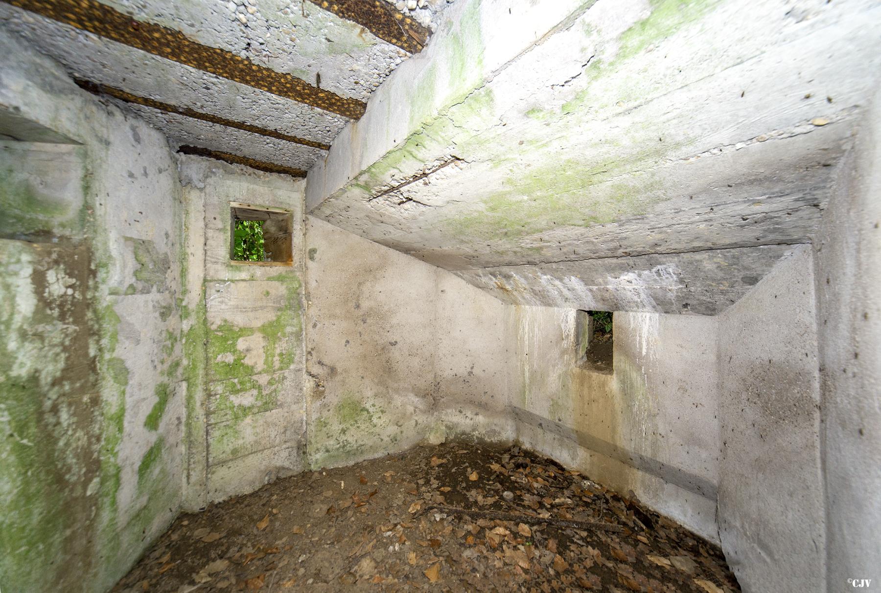 Ligne Maginot - BUCHENHUEBEL 2 - (Blockhaus pour arme infanterie) - L'intérieur                   