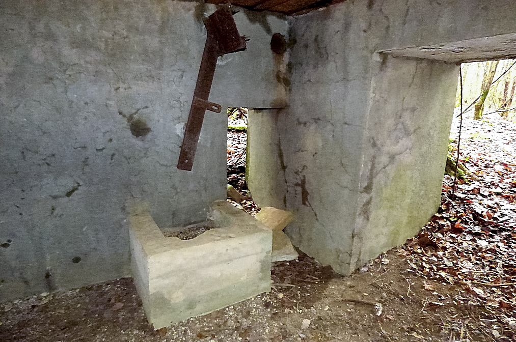 Ligne Maginot - NONNENWALD 15 - (Blockhaus pour canon) - Les entrées
