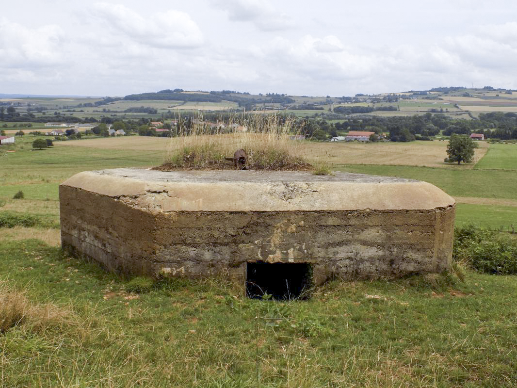 Ligne Maginot - 7C - AUTRECOURT NORD - (Blockhaus pour arme infanterie) - L'arrière