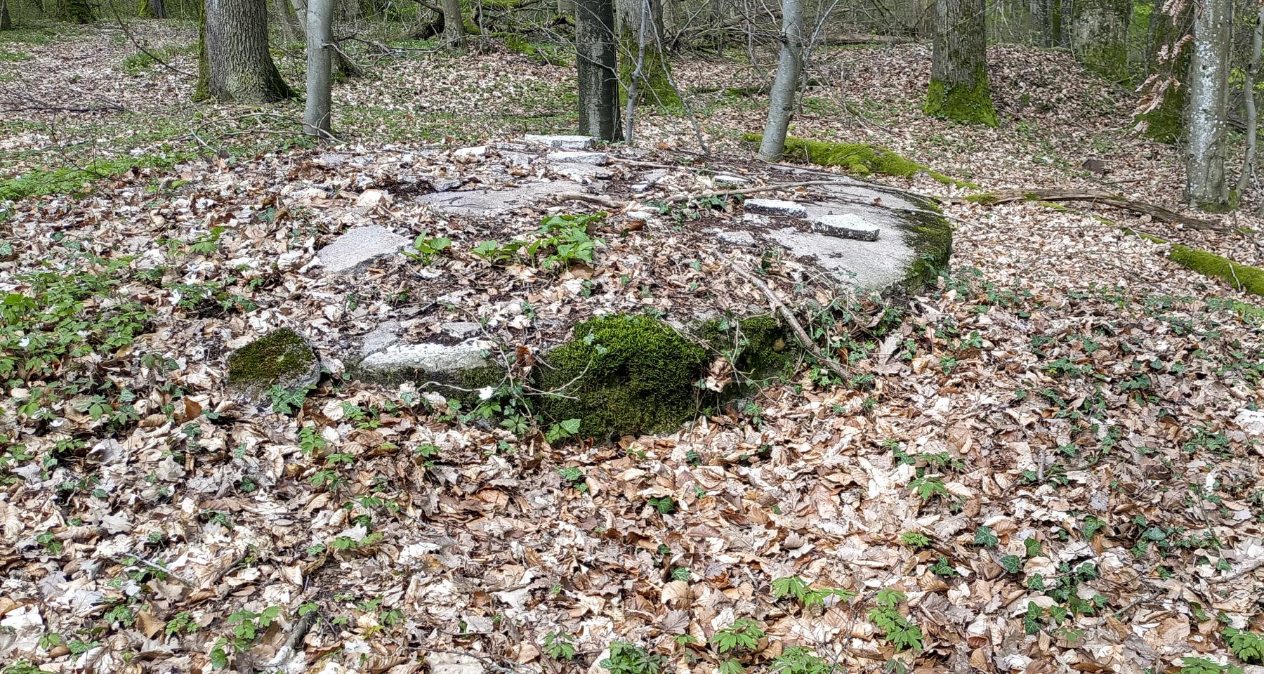 Ligne Maginot - CT26BIS - (Observatoire d'infanterie) - Le toit