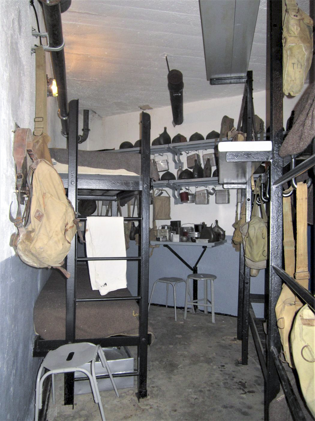 Ligne Maginot - OBERROEDERN SUD - RIEFFEL - (Casemate d'infanterie - Double) - Chambre de troupe