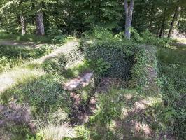 Ligne Maginot - CHATEAU NEUF 3 - (Blockhaus pour arme infanterie) - Vue d'ensemble du blockhaus