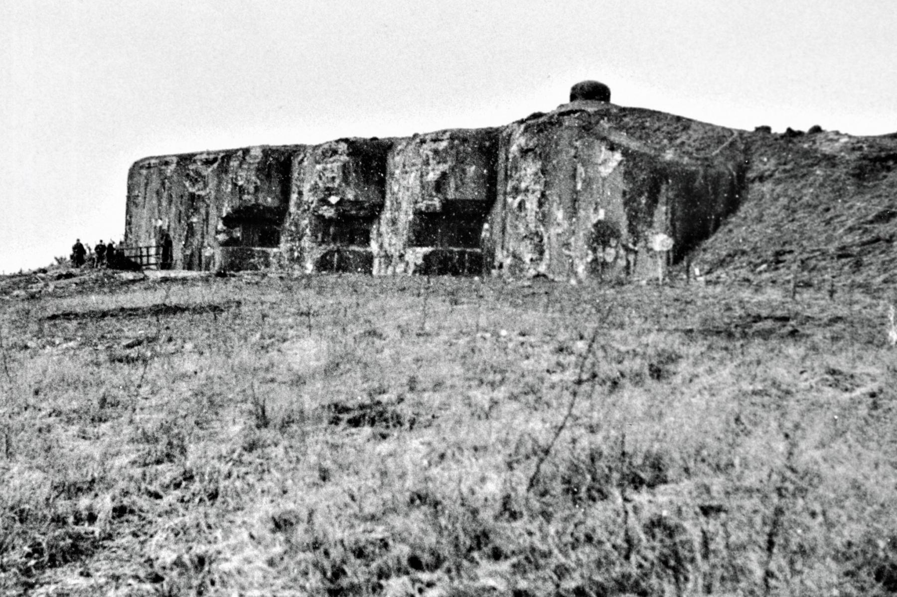 Ligne Maginot - FERMONT - A2 - (Ouvrage d'artillerie) - Le bloc 4 après les combats
