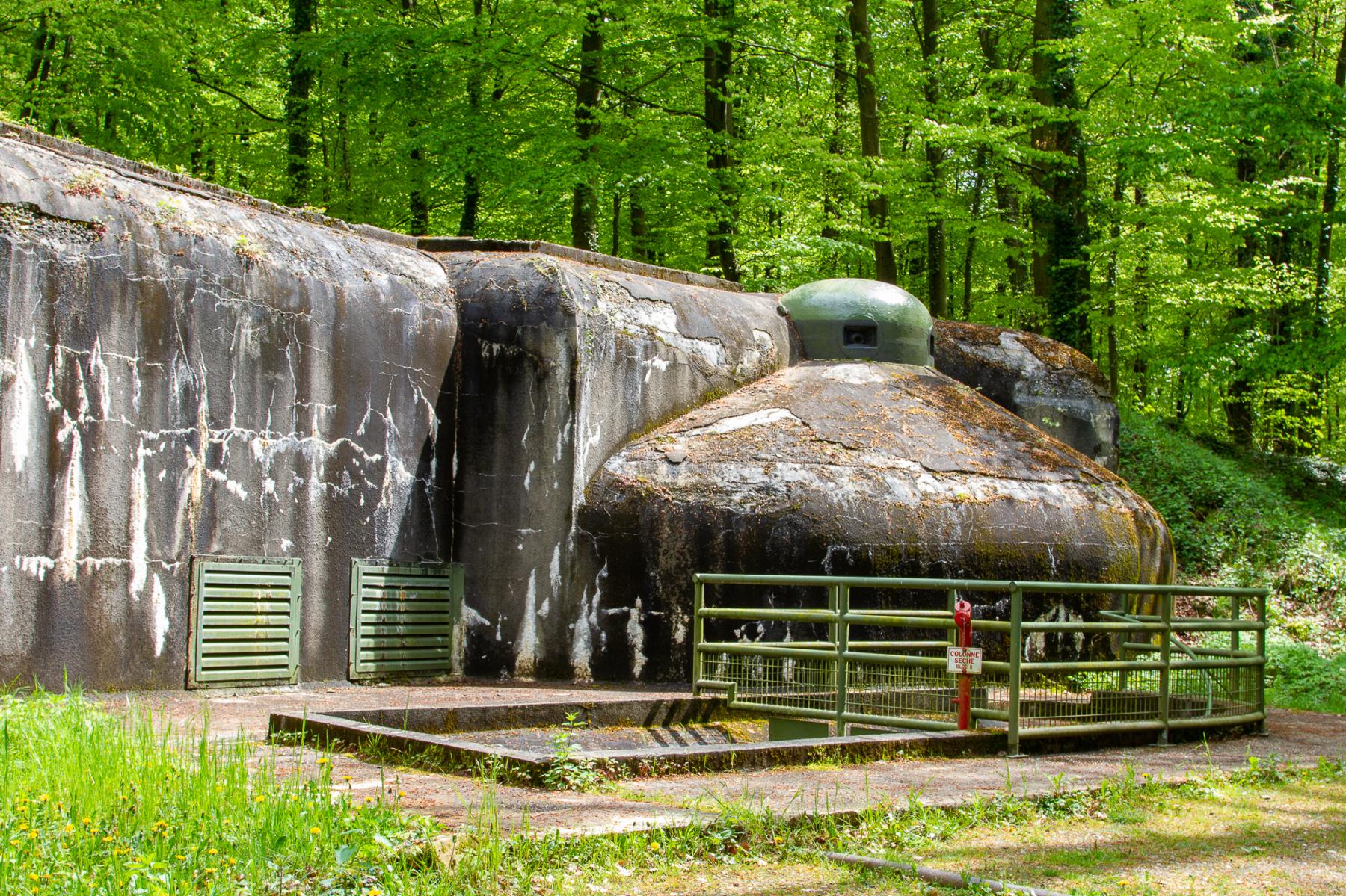 Ligne Maginot - SCHOENENBOURG - (Ouvrage d'artillerie) - Entrée des hommes