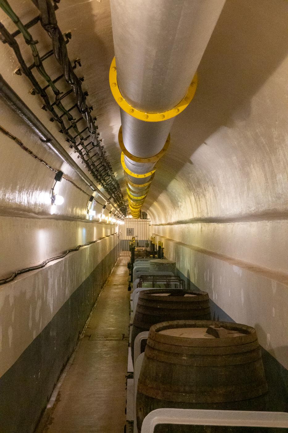 Ligne Maginot - SCHOENENBOURG - (Ouvrage d'artillerie) - Galerie en bas de l’entrée des hommes
