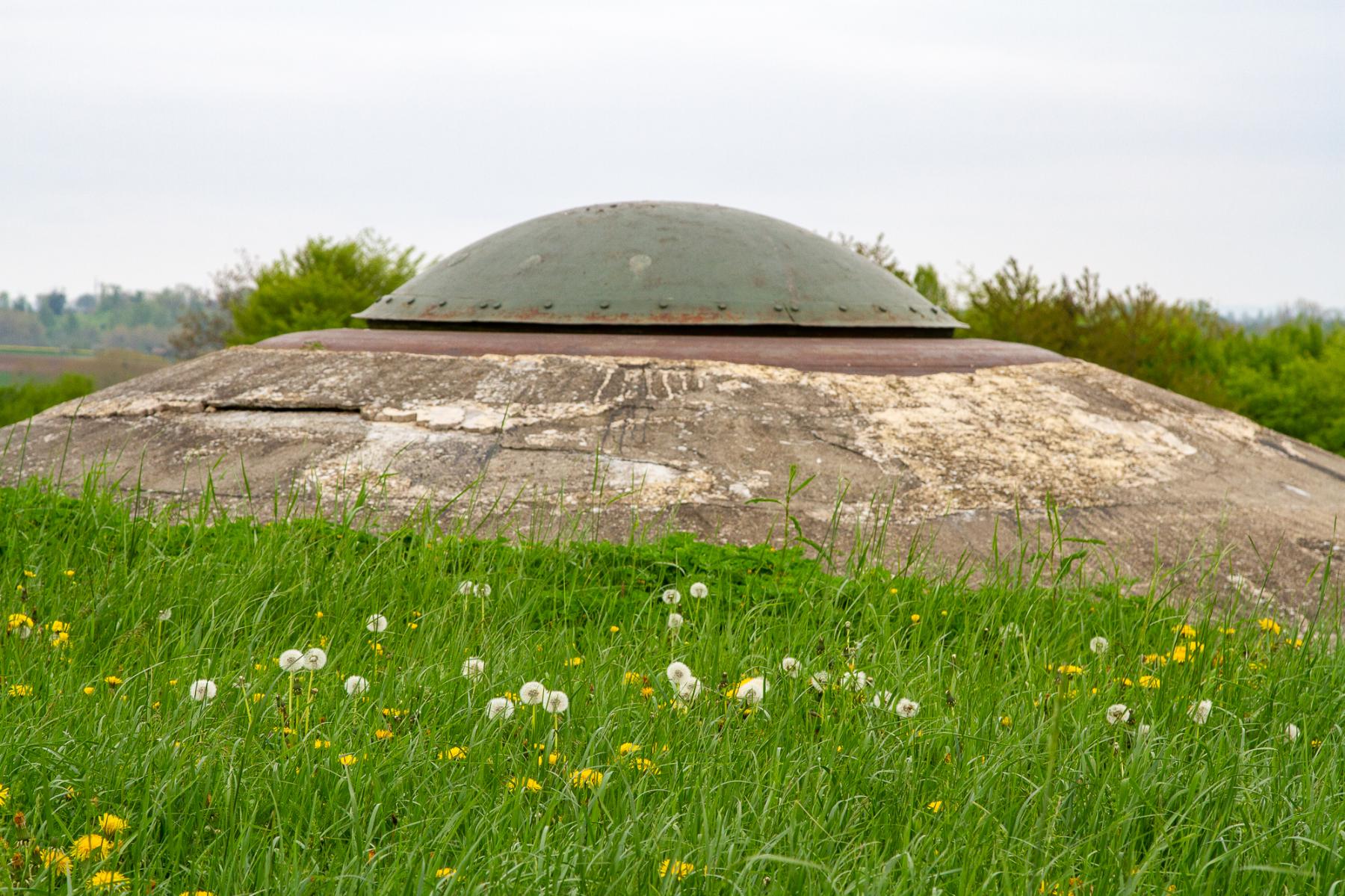 Ligne Maginot - SCHOENENBOURG - (Ouvrage d'artillerie) - Bloc 2
Tourelle mitrailleuse