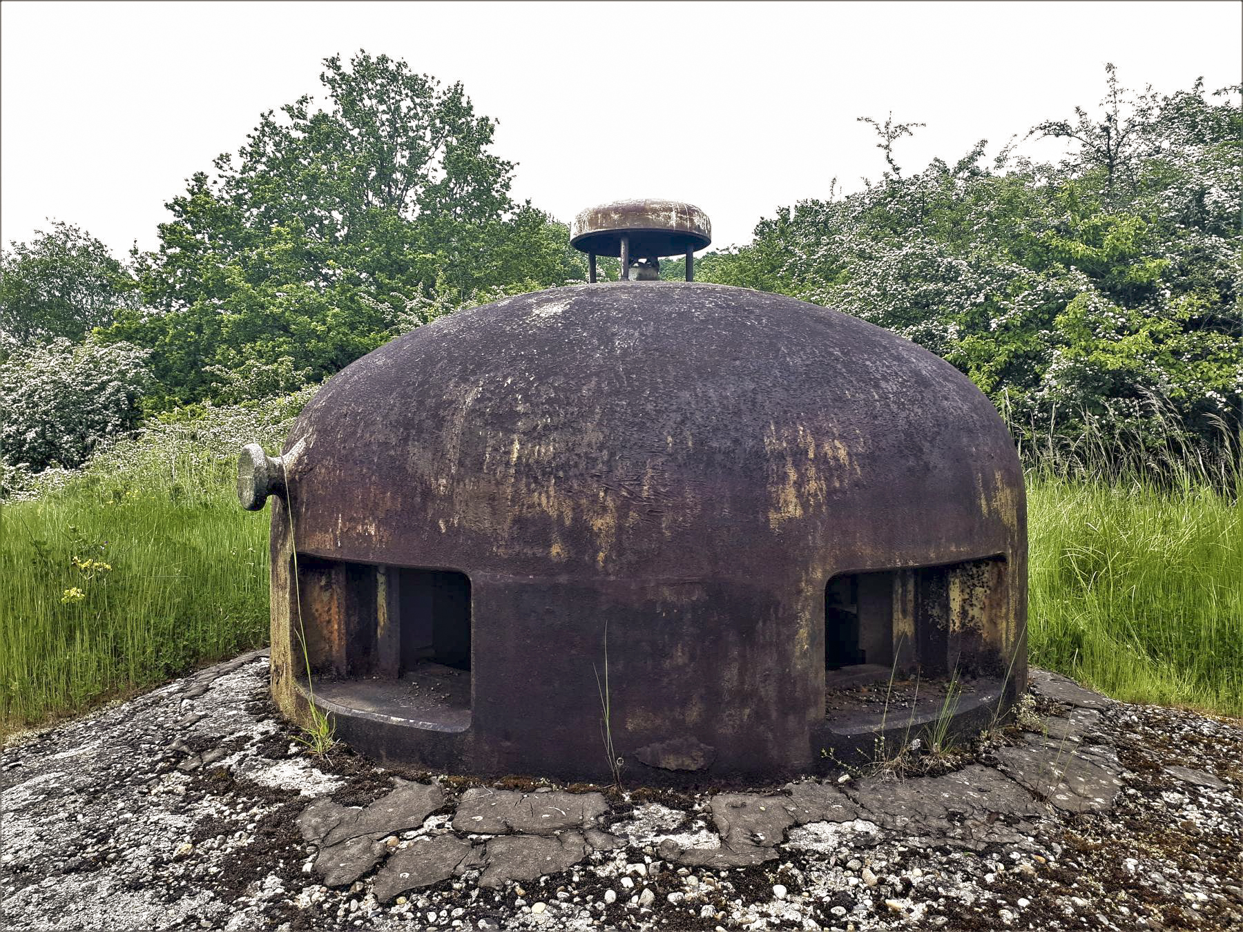 Ligne Maginot - LEMBACH - (Ouvrage d'infanterie) - Bloc 2
Cloche GFM est