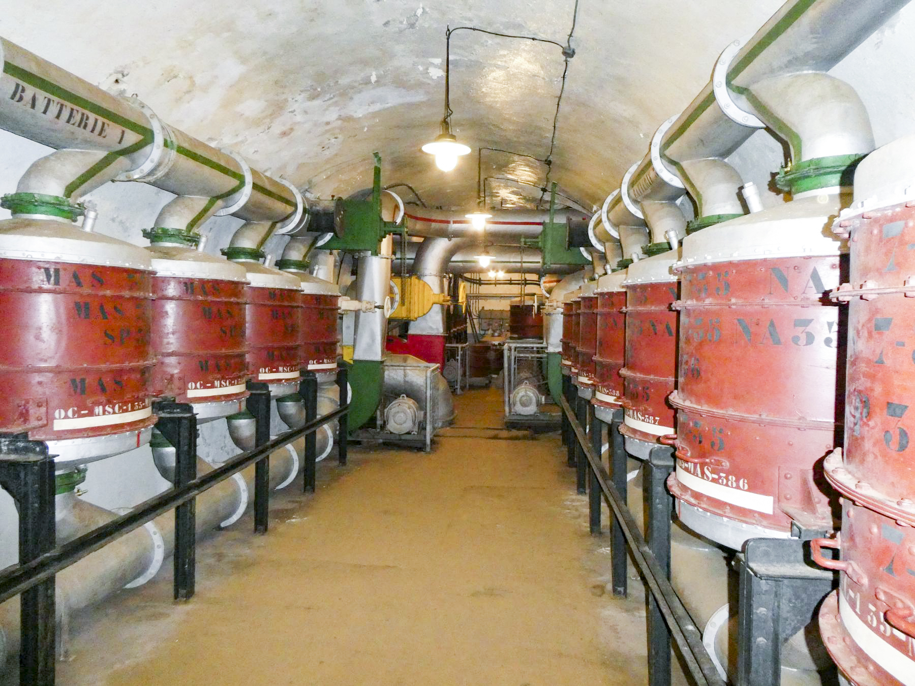 Ligne Maginot - SCHOENENBOURG - (Ouvrage d'artillerie) - La salle de neutralisation