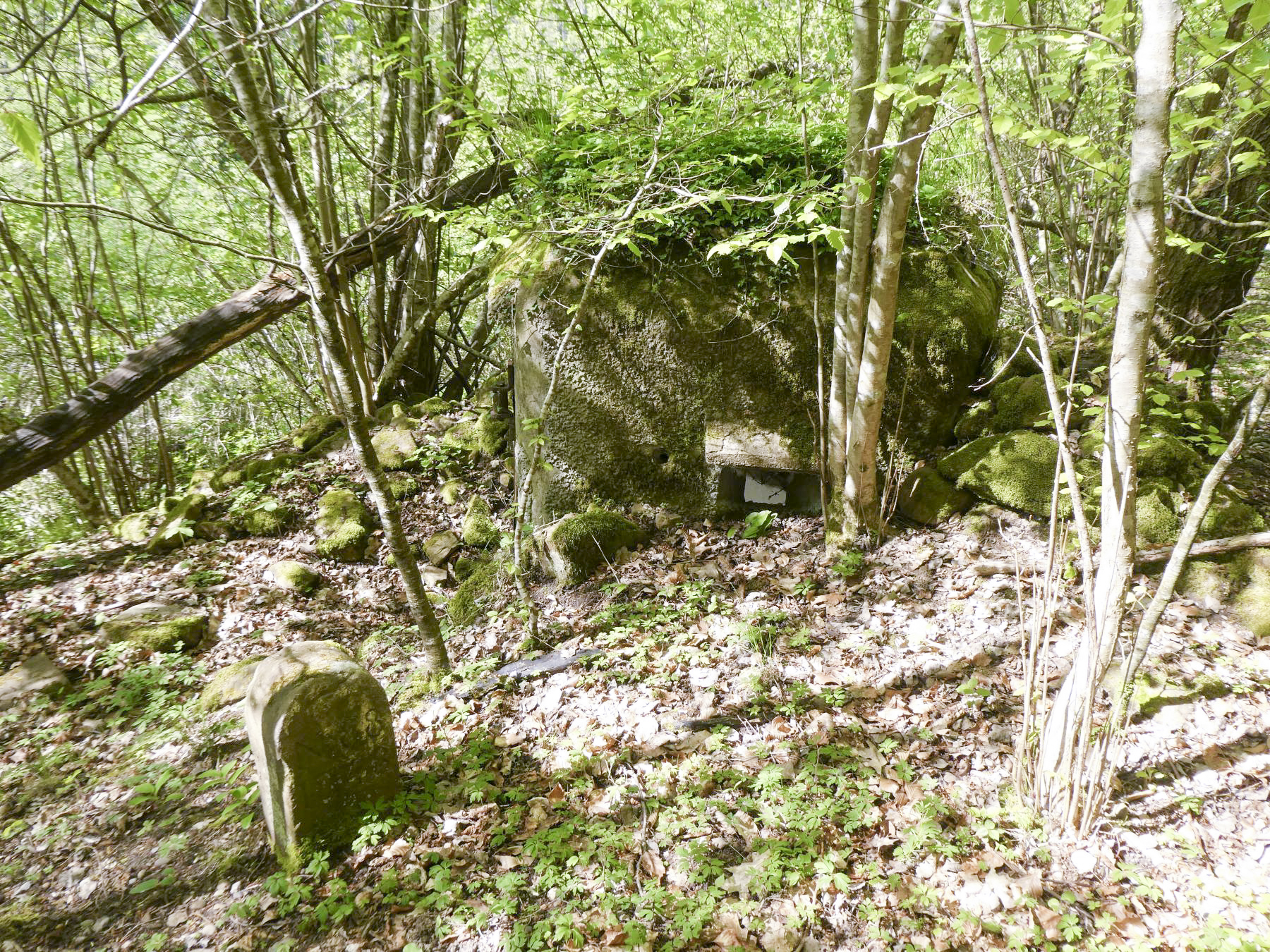 Ligne Maginot - FM10 - HIRTENMATT 2 - (Blockhaus pour arme infanterie) - Créneau latéral droit