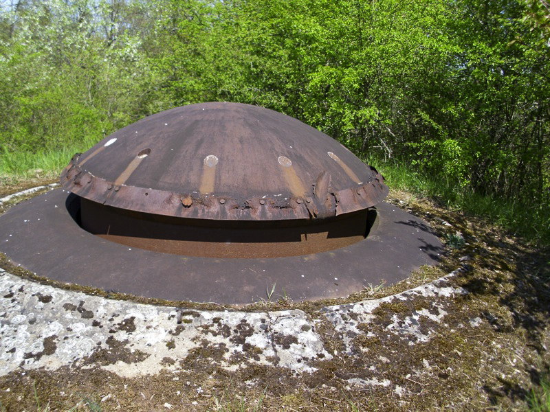 Ligne Maginot - COUCOU - A20 - (Ouvrage d'infanterie) - Bloc 2
Tourelle de mitrailleuses 