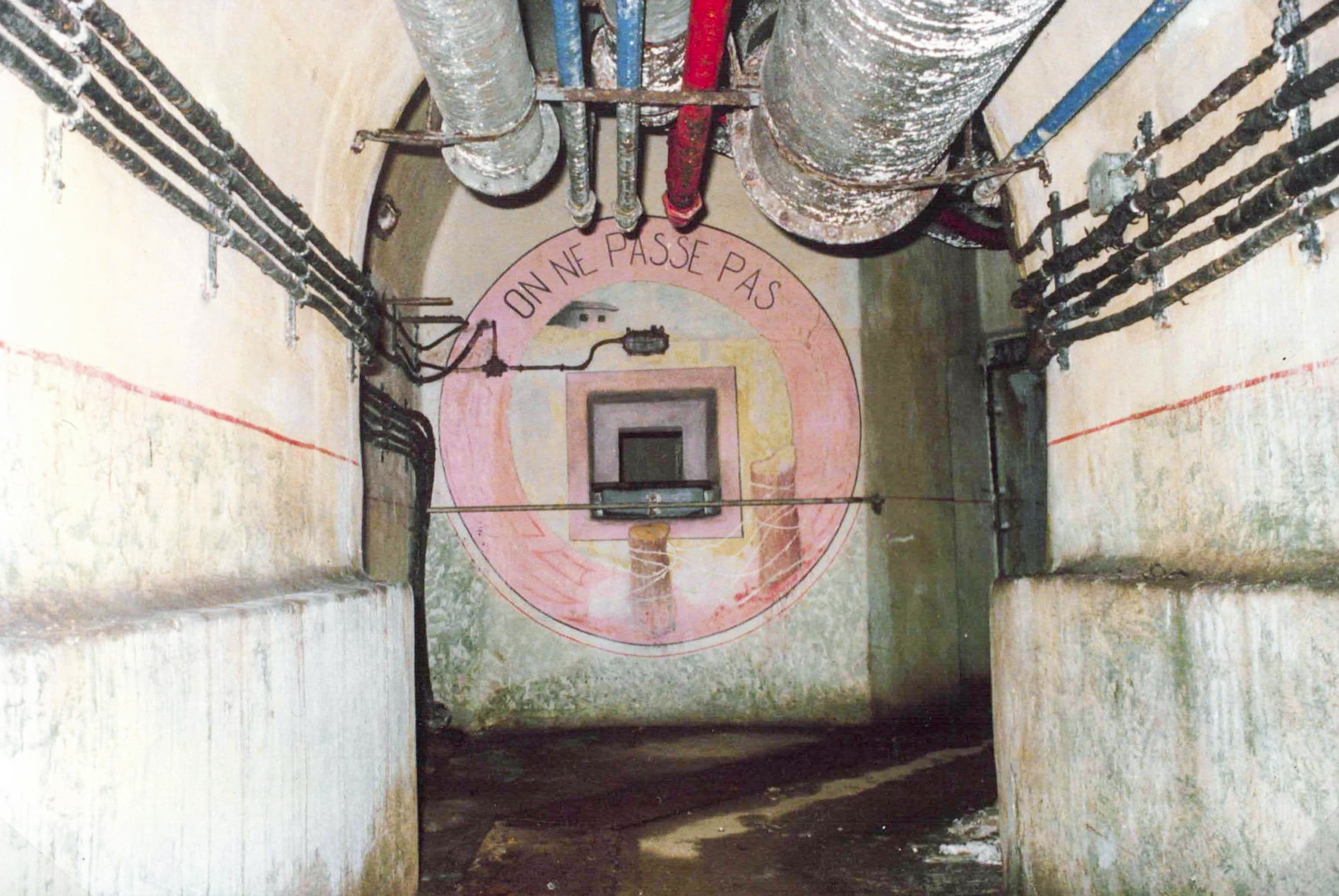 Ligne Maginot - COUCOU - A20 - (Ouvrage d'infanterie) - Le blockhaus pour la défense de la galerie principale