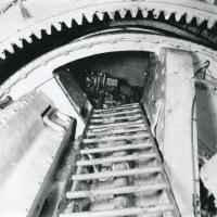 Ligne Maginot - HACKENBERG - A19 - (Ouvrage d'artillerie) - Echelle d'accès à l'étage supérieur de la tourelle