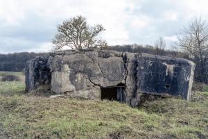 Ligne Maginot - C15N - LA BARRIERE 1 - (Blockhaus pour canon) - L'entrée du materiel