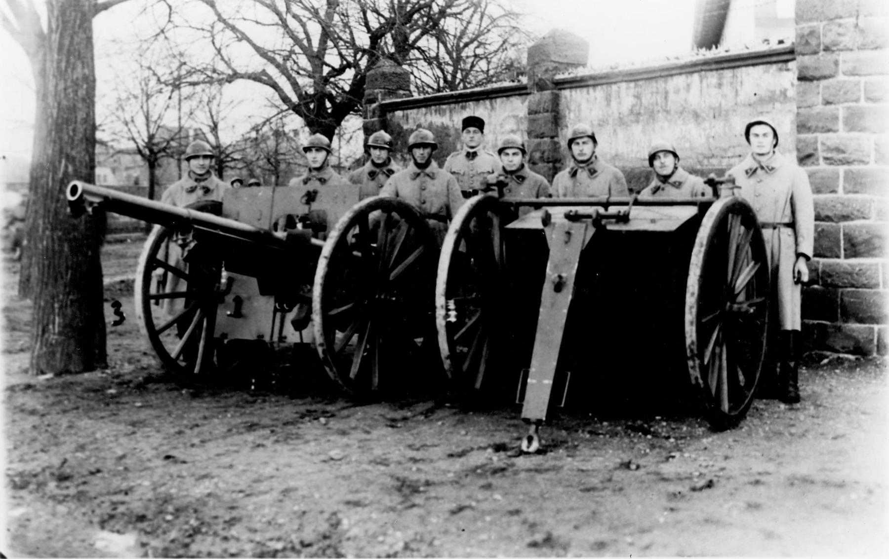 Ligne Maginot - 154° Régiment d'Artillerie de Position (154° RAP) - École à feu du 154° RAP à Colmar