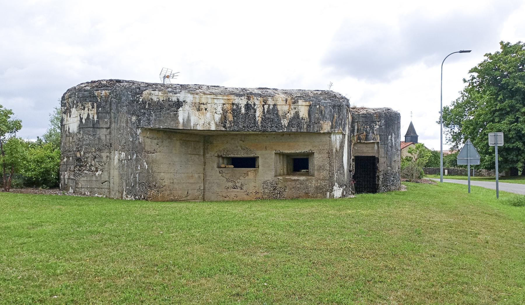 Ligne Maginot - G27 - (Blockhaus lourd type STG / STG-FCR - Simple) - Le blockhaus