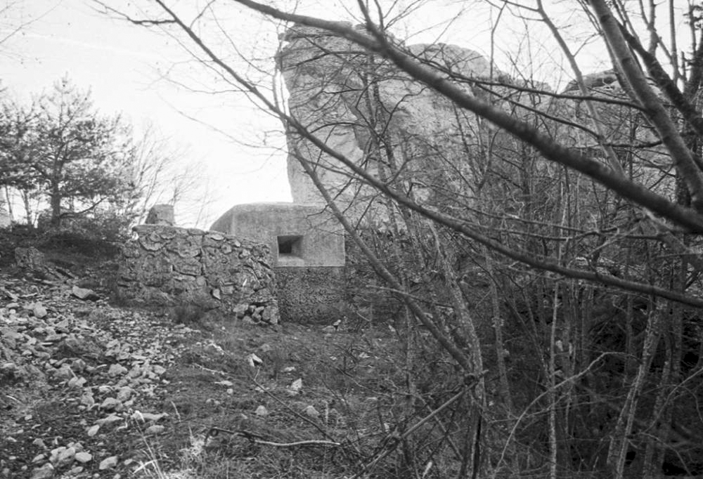 Ligne Maginot - PIERRE POINTUE 2 - (Blockhaus pour arme infanterie) - La 'conciergerie'