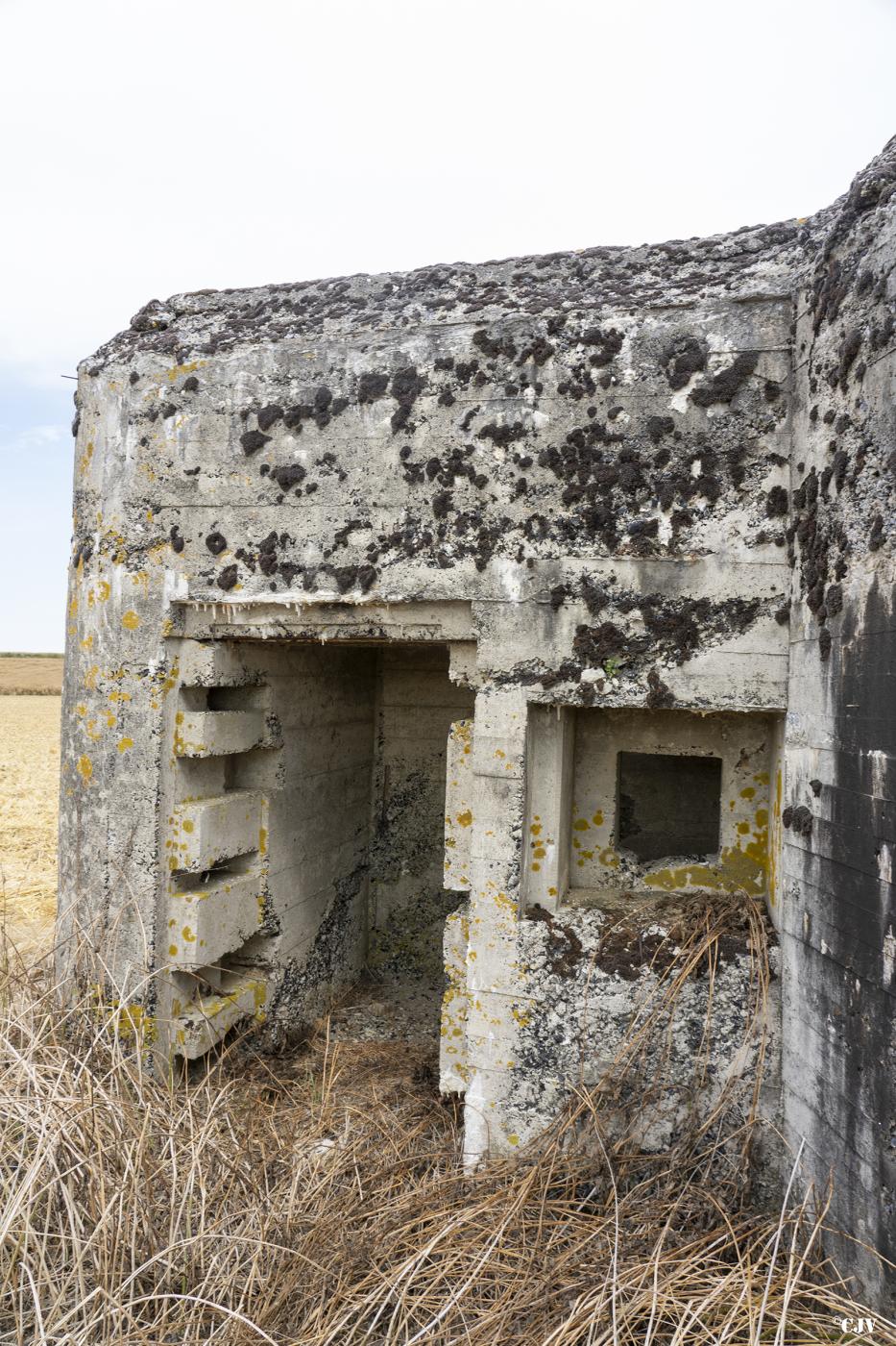 Ligne Maginot - A49 - GLYCINE - (Blockhaus lourd type STG / STG-FCR - Double) - L'entrée des hommes