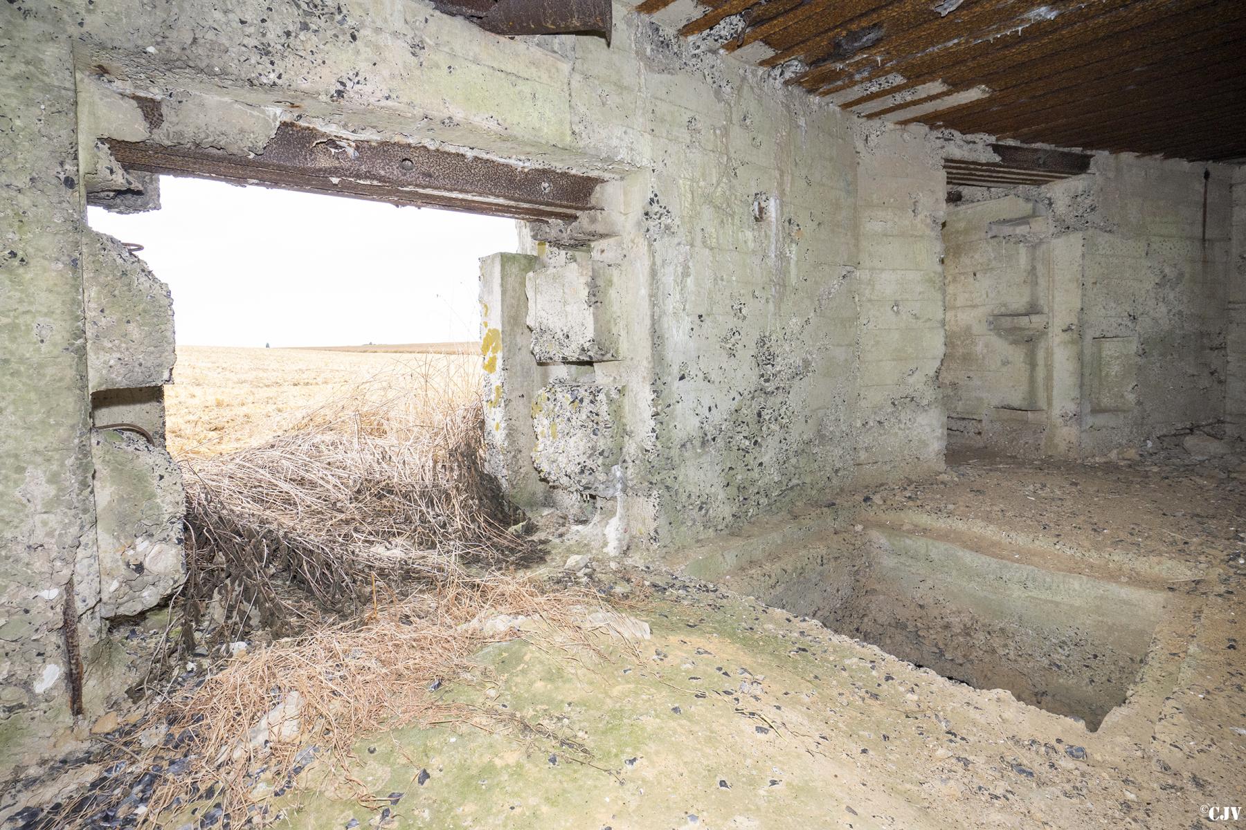 Ligne Maginot - A49 - GLYCINE - (Blockhaus lourd type STG / STG-FCR - Double) - Les entrées