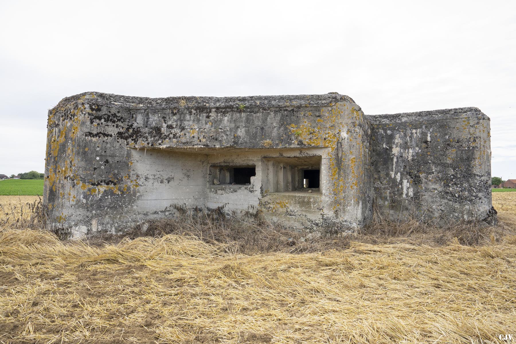 Ligne Maginot - A49 - GLYCINE - (Blockhaus lourd type STG / STG-FCR - Double) - 