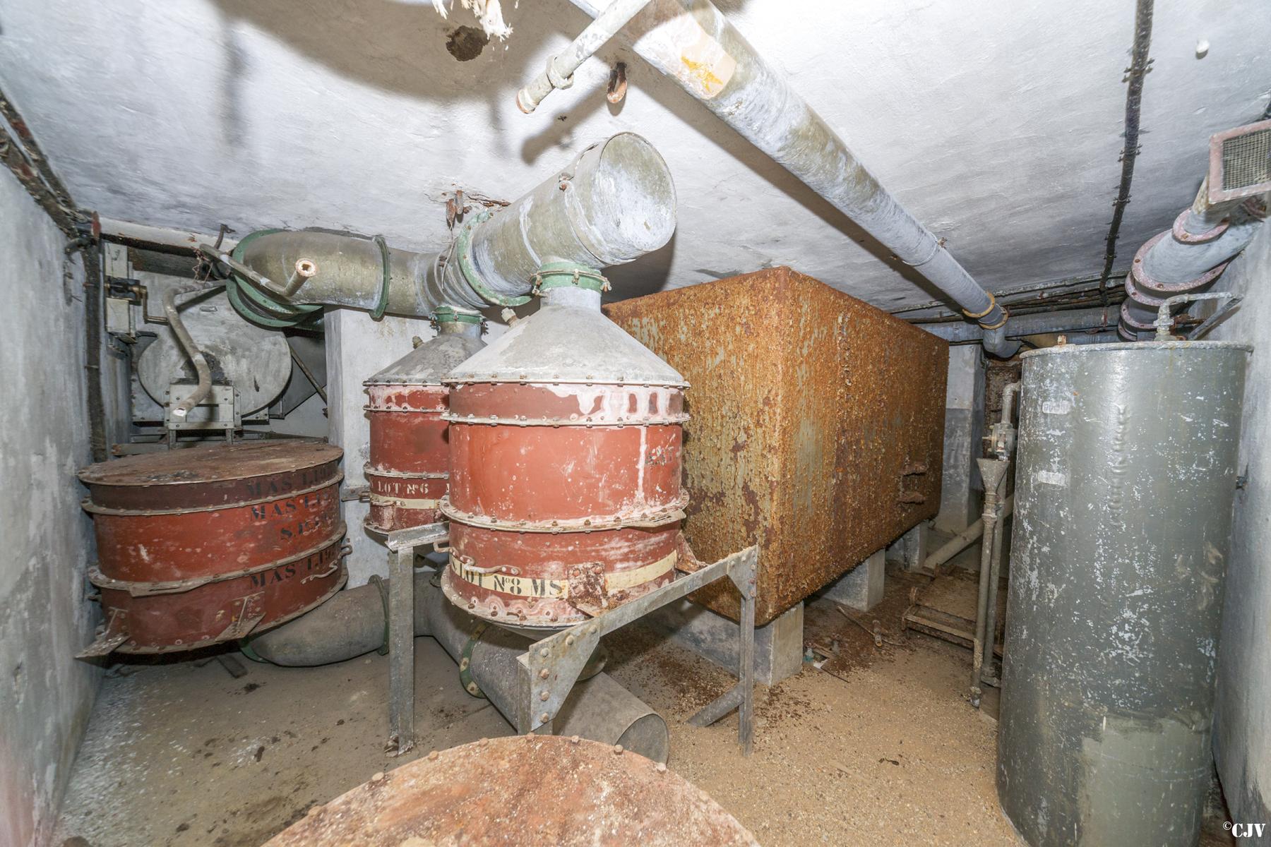 Ligne Maginot - OBERHEIDE - A14 - (Ouvrage d'infanterie) - Salle des filtres