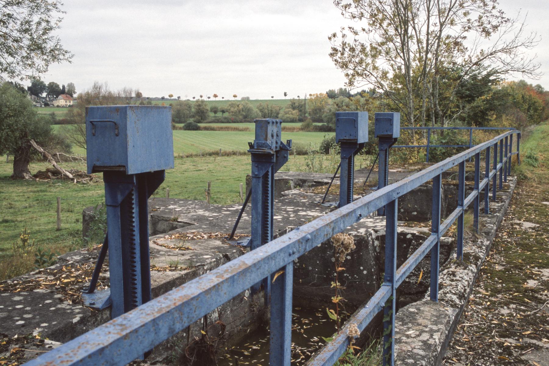 Ligne Maginot - DIGUE DE SARRALBE (VANNES DE VIDANGE) - (Inondation défensive) - 