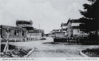 Ligne Maginot - MORFONTAINE - (Cité cadres) - La place des Vosges et l'avenue d'Ypres