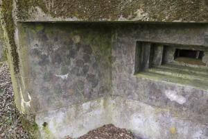 Ligne Maginot - MOLSCHPRICH NORD - (Blockhaus pour arme infanterie) - Reste de camouflage