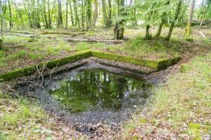 Ligne Maginot - TAUBRUNNENWALD 2 - (Cuve pour canon) -           