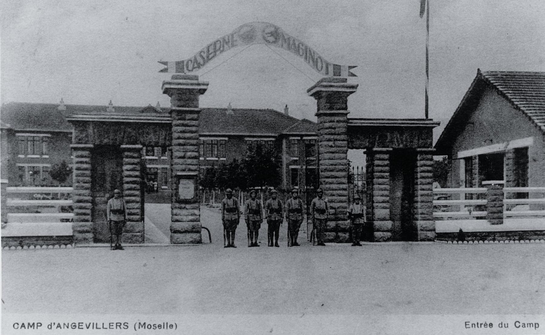 Ligne Maginot - ANGEVILLERS (CAMP) - (Camp de sureté) - Entrée du camp