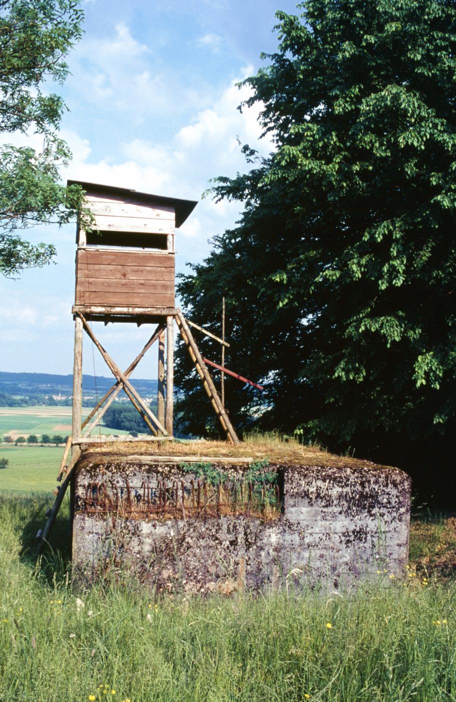 Ligne Maginot - SONNENBERG 02 - (Blockhaus pour arme infanterie) - La face arrière