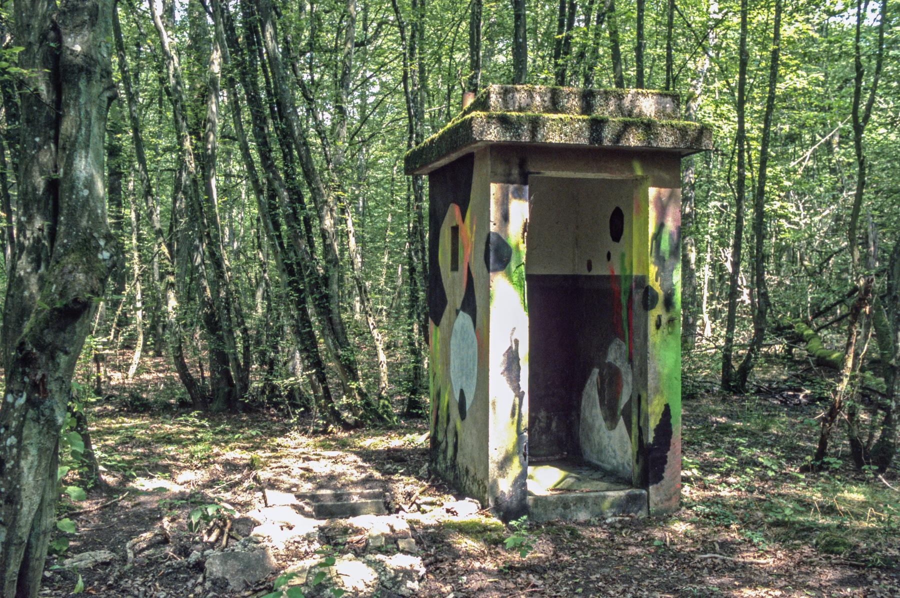 Ligne Maginot - SOETRICH - (Casernement) - La latrine
La couleur n'est pas réglementaire