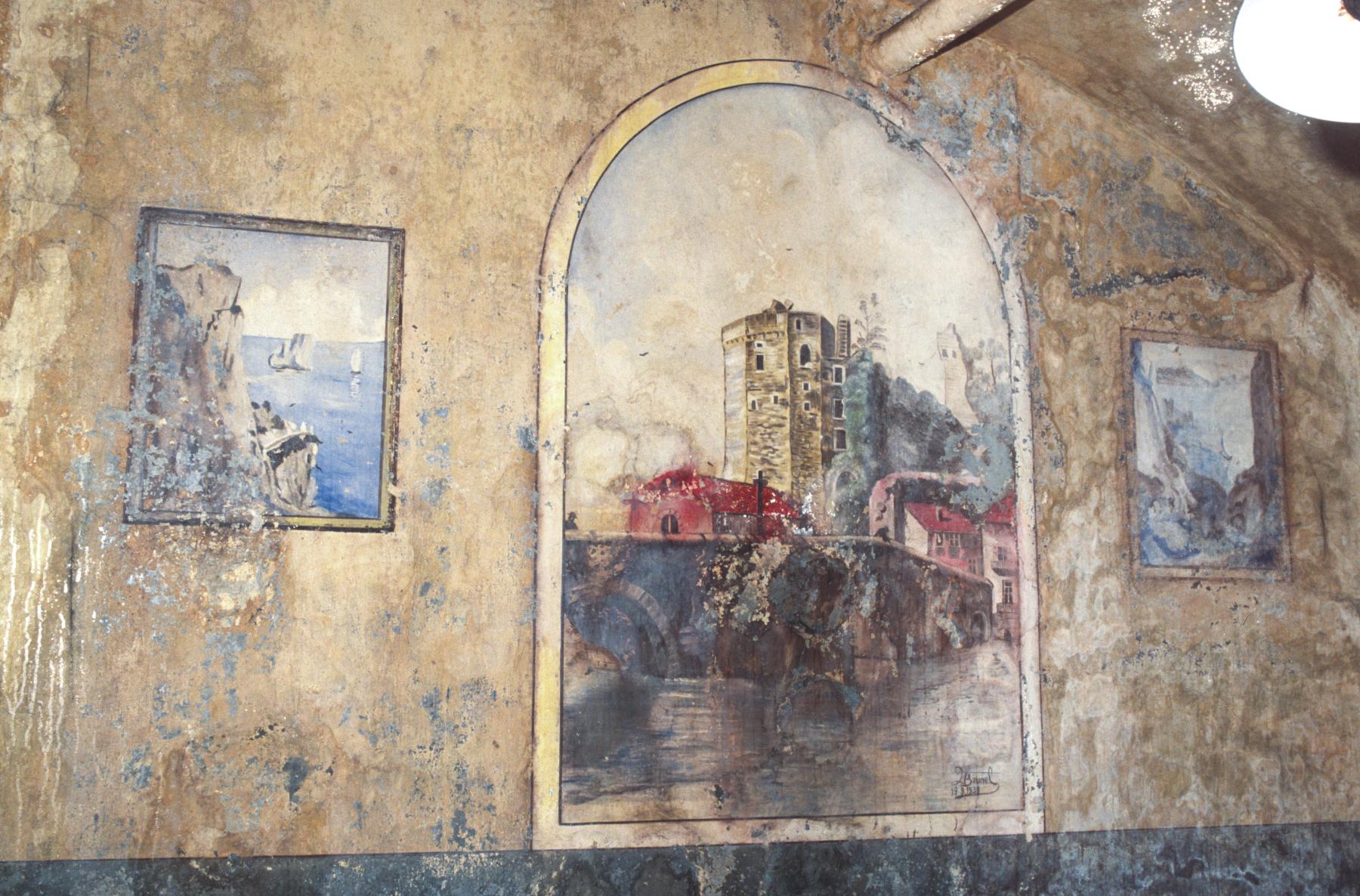Ligne Maginot - MOLVANGE - A9 - (Ouvrage d'artillerie) - Bloc 2
Peinture murale dans le PC de l'ouvrage