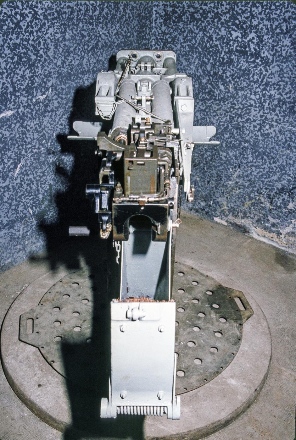 Ligne Maginot - Tourelle pour arme mixte et mortier de 50  - TAM 50 (TAM 50) - L'arme mixte du bloc 9 d'Anzeling exposé au musée du Zeiterholz - X6