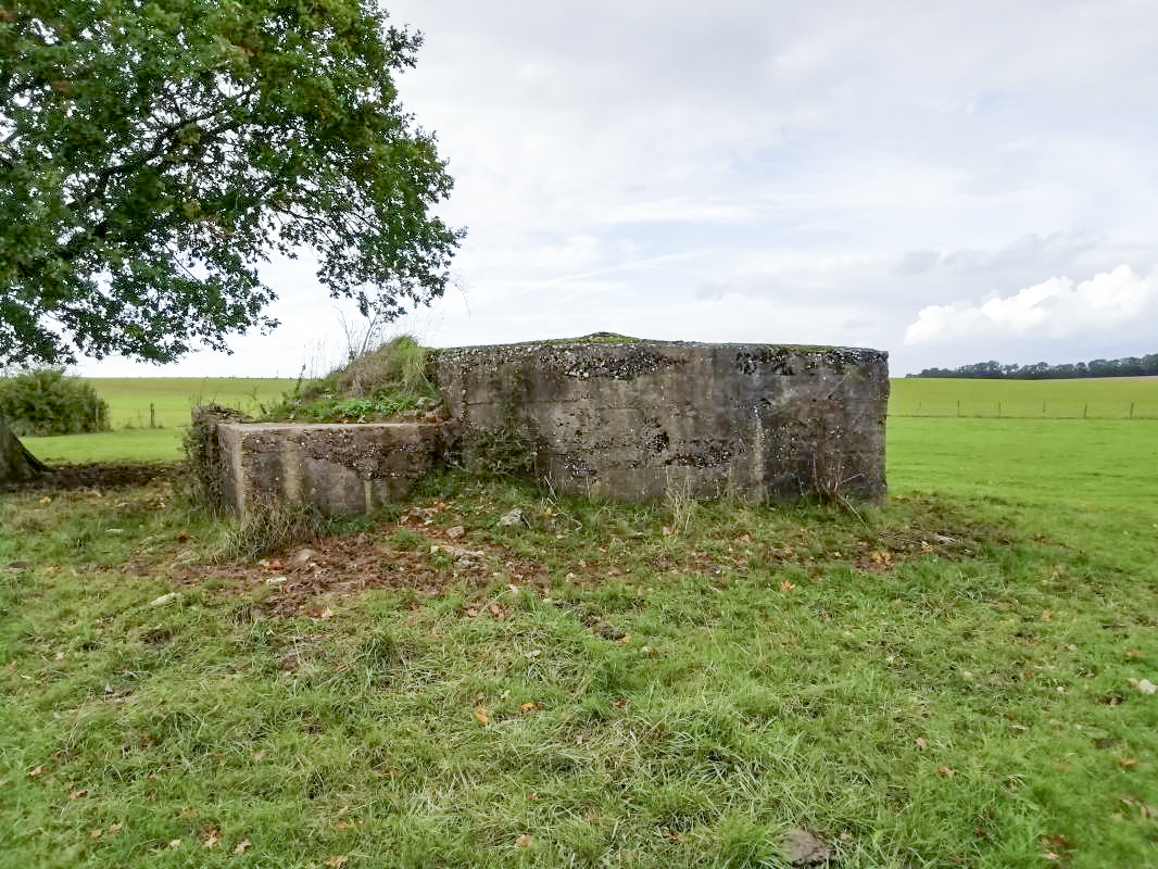 Ligne Maginot - WEIHER 4 - (Blockhaus pour arme infanterie) - L'arrière