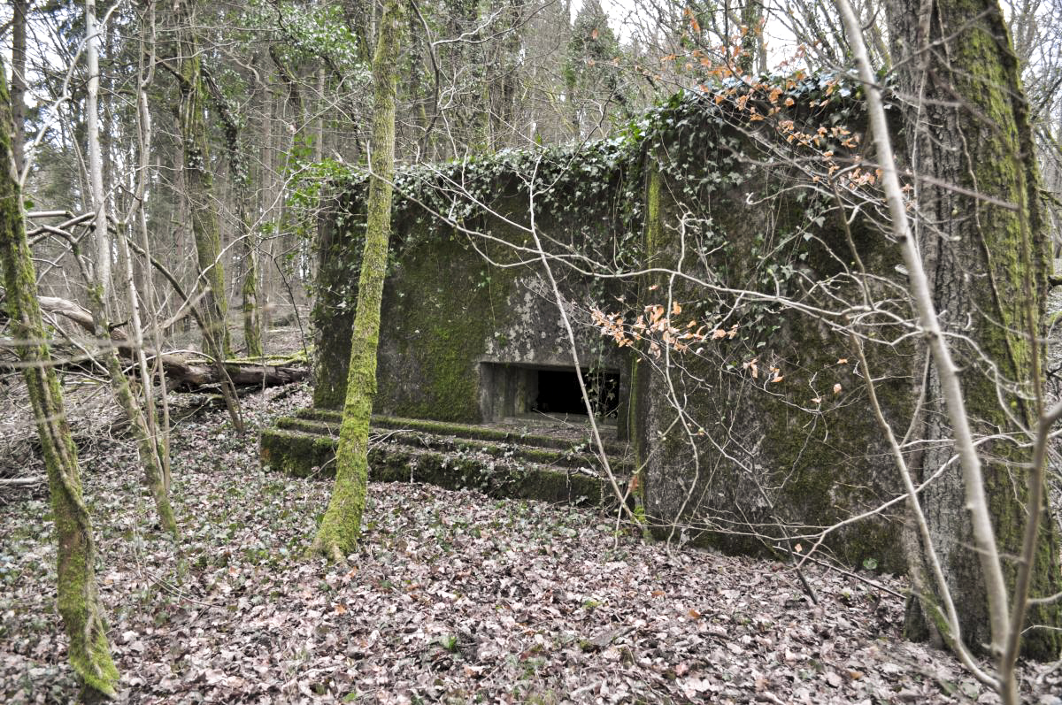 Ligne Maginot - LES TRICHES 1 - (Blockhaus pour canon) - 
