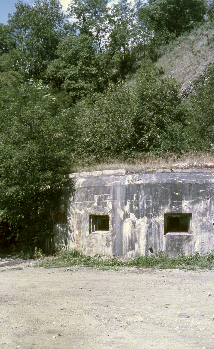 Ligne Maginot - VERSOYEN (BARRAGE RAPIDE) - (Blockhaus pour canon) - Le bloc actif en 1985