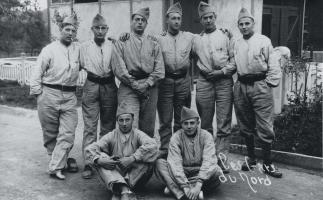 Ligne Maginot - ISING (FERANGE) - (Camp de sureté) - Les recrues au camp d'Ising - Férange en septembre 1937
'Les gars du nord'